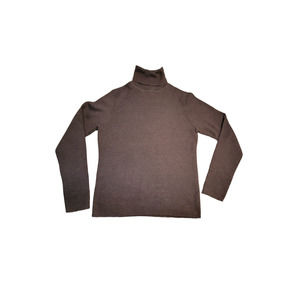 Old‎ Navy Womens Brown Turtleneck Wool Blend Sweater Large
